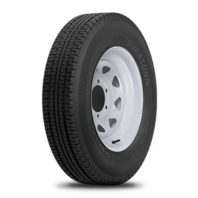 Duraturn ST Radial Tire 3/4 Left