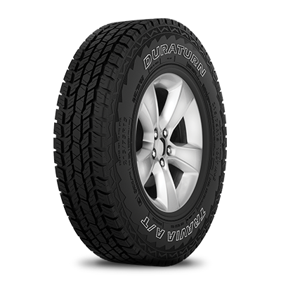 Duraturn Travia A/T Tire 3/4 Left